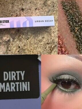 🍸Eye Need🍸BNIB Urban Decay 24/7 DIRTY MARTINI Liquid Stick Gel Eyeliner!$26Ret